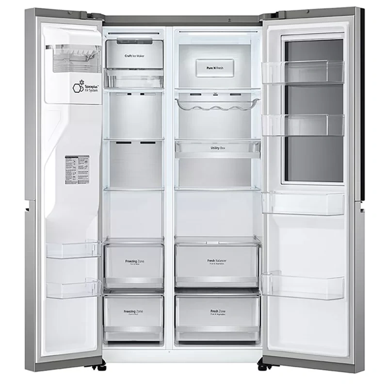 یخچال فریزر ساید بای ساید 30 فوت ال جی مدل x287